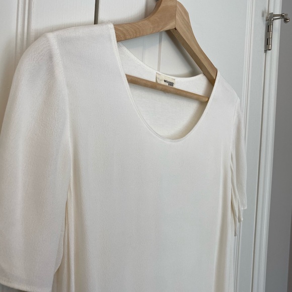 Aritzia Wilfred Free Teigan Dress - Cream/White - S - Picture 3 of 6